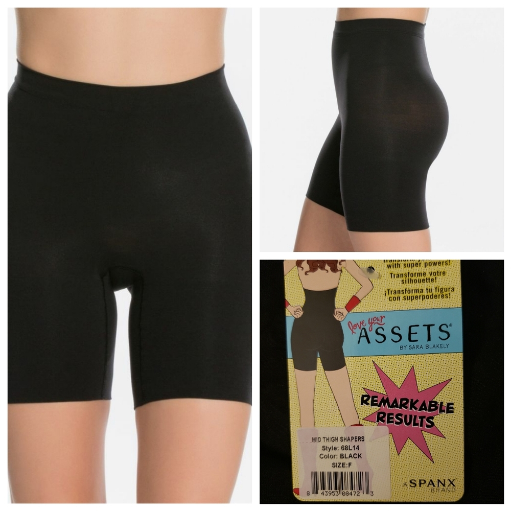 Spanx Assets mid Thigh Shapers